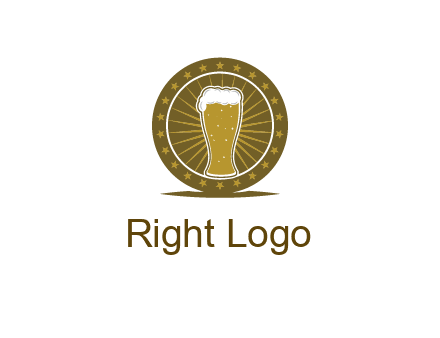 local town pub logo design