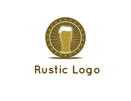 local town pub logo design