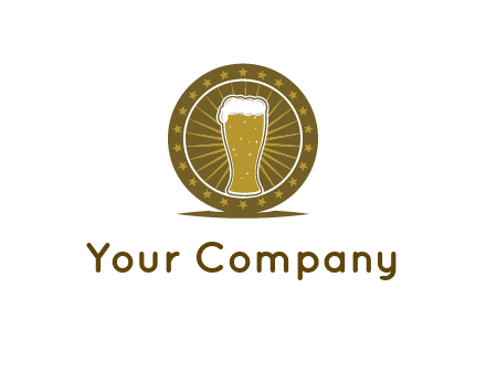 local town pub logo design