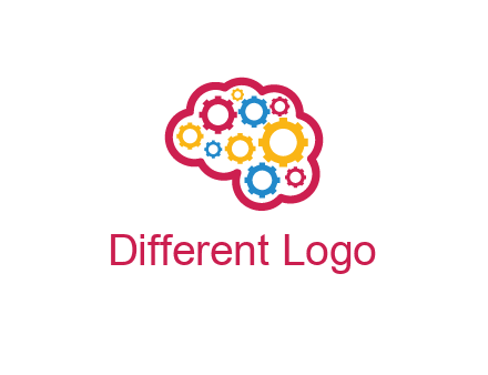 gears in brain shape