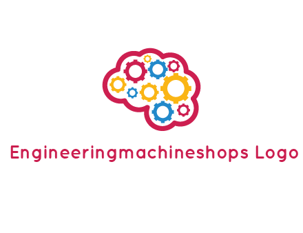 gears in brain shape