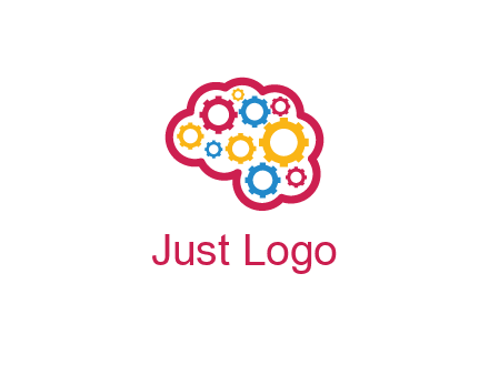 gears in brain shape