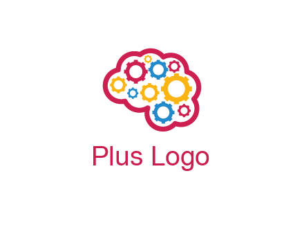 gears in brain shape
