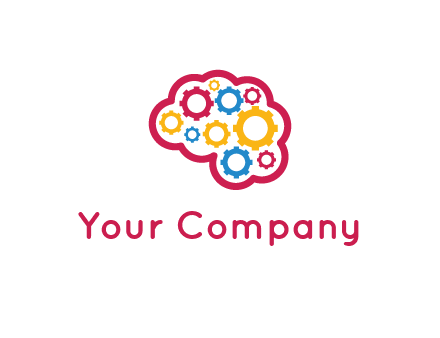 gears in brain shape