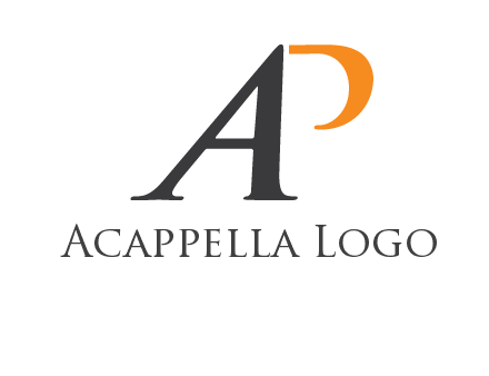 letter P joined with letter A