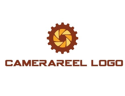 camera lens in gear