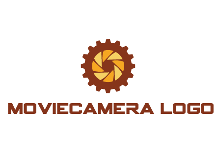 camera lens in gear