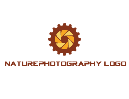 camera lens in gear