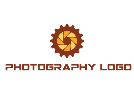 camera lens in gear