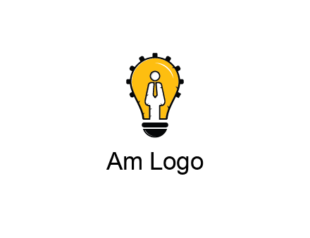 people icon in light bulb