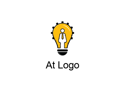 people icon in light bulb