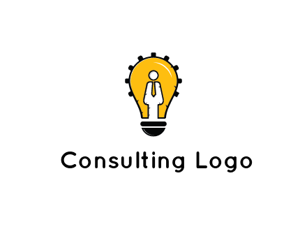 people icon in light bulb