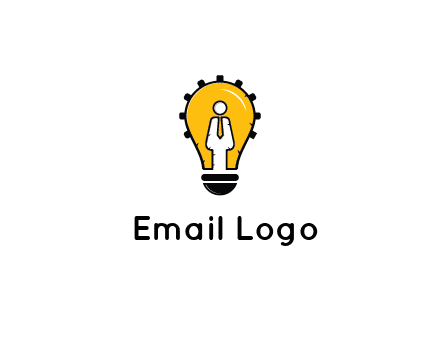 people icon in light bulb