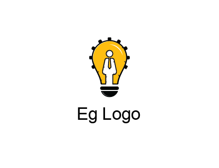 people icon in light bulb