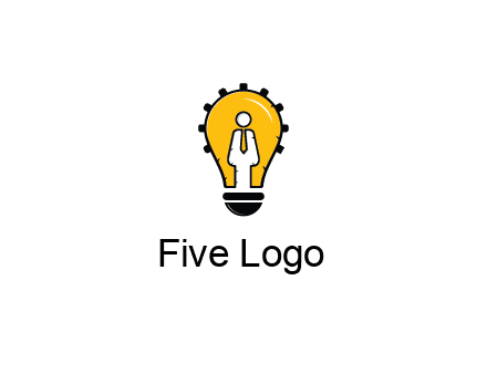 people icon in light bulb