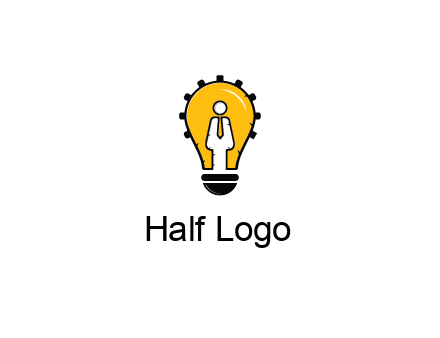 people icon in light bulb