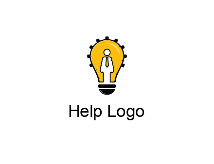 people icon in light bulb