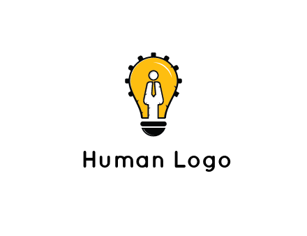 people icon in light bulb