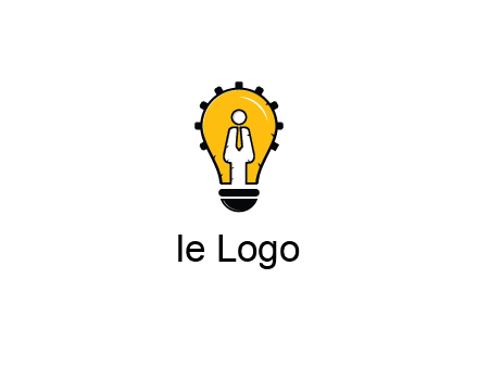 people icon in light bulb