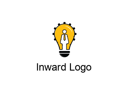 people icon in light bulb