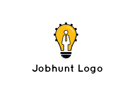 people icon in light bulb