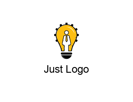 people icon in light bulb