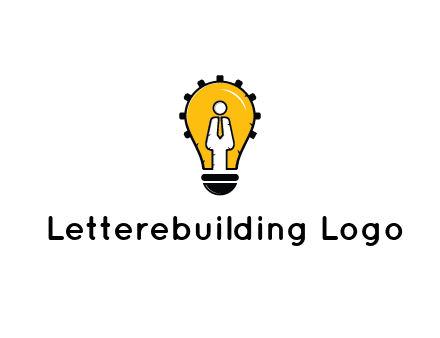 people icon in light bulb