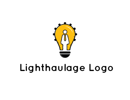 people icon in light bulb