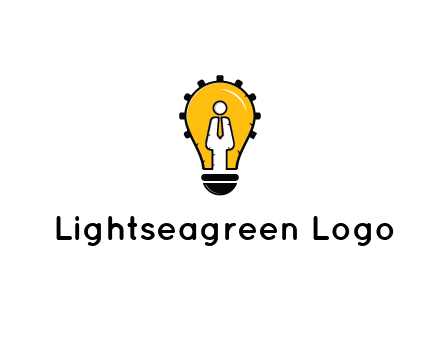 people icon in light bulb
