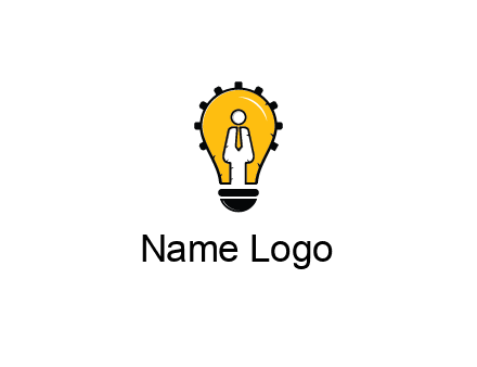 people icon in light bulb