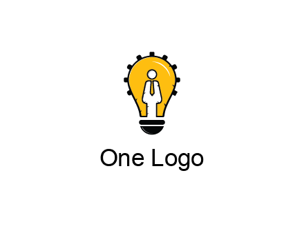 people icon in light bulb