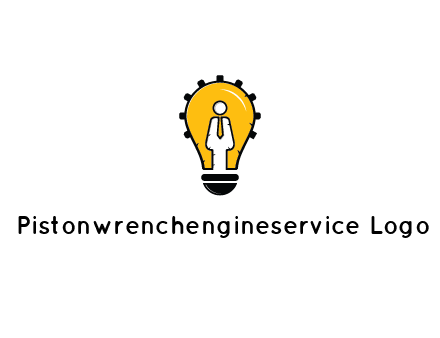 people icon in light bulb