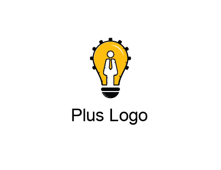 people icon in light bulb