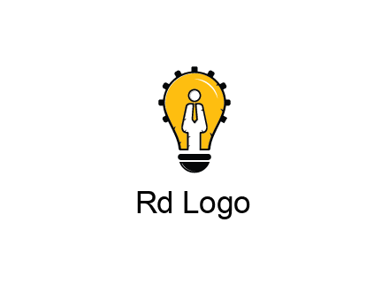 people icon in light bulb