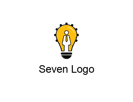 people icon in light bulb