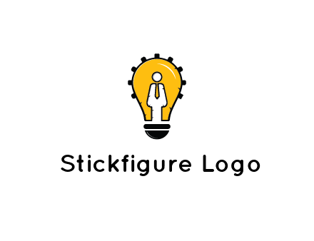 people icon in light bulb