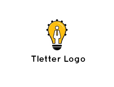 people icon in light bulb