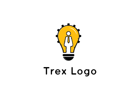 people icon in light bulb
