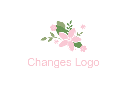 flowers and leaves together