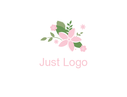 flowers and leaves together