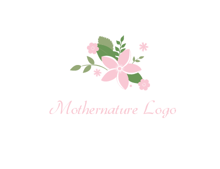 flowers and leaves together