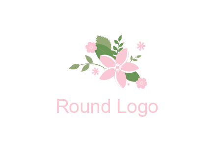 flowers and leaves together