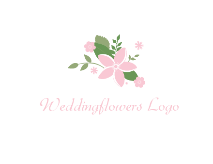 flowers and leaves together