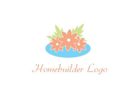 flowers and leaves in pond