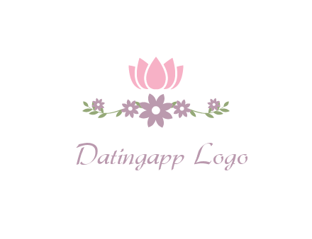 lotus flower with leaves