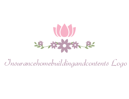 lotus flower with leaves