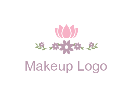 lotus flower with leaves