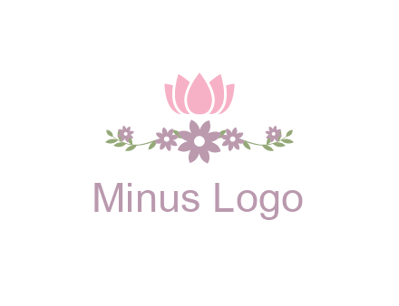 lotus flower with leaves