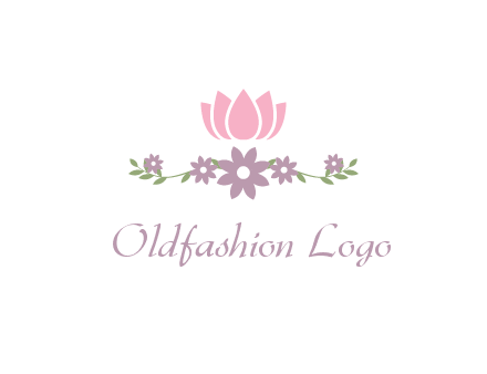 lotus flower with leaves