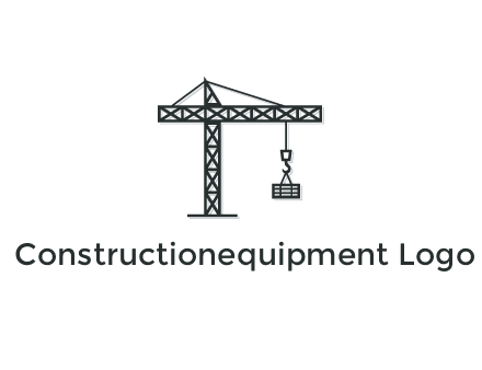wood hooked to line art crane